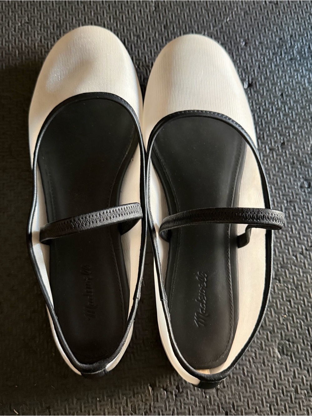 Madewell Greta Mary Jane Ballet Flat Mesh
 size 8